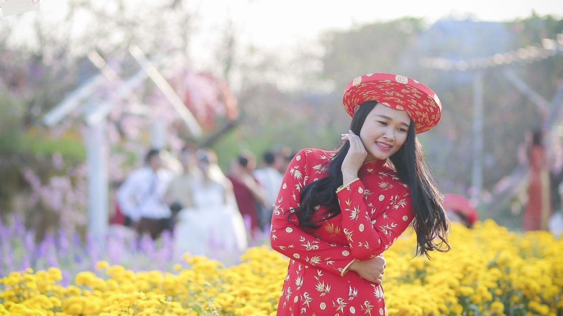 khoanh khac dang nho cua con gai dip tet anh 6