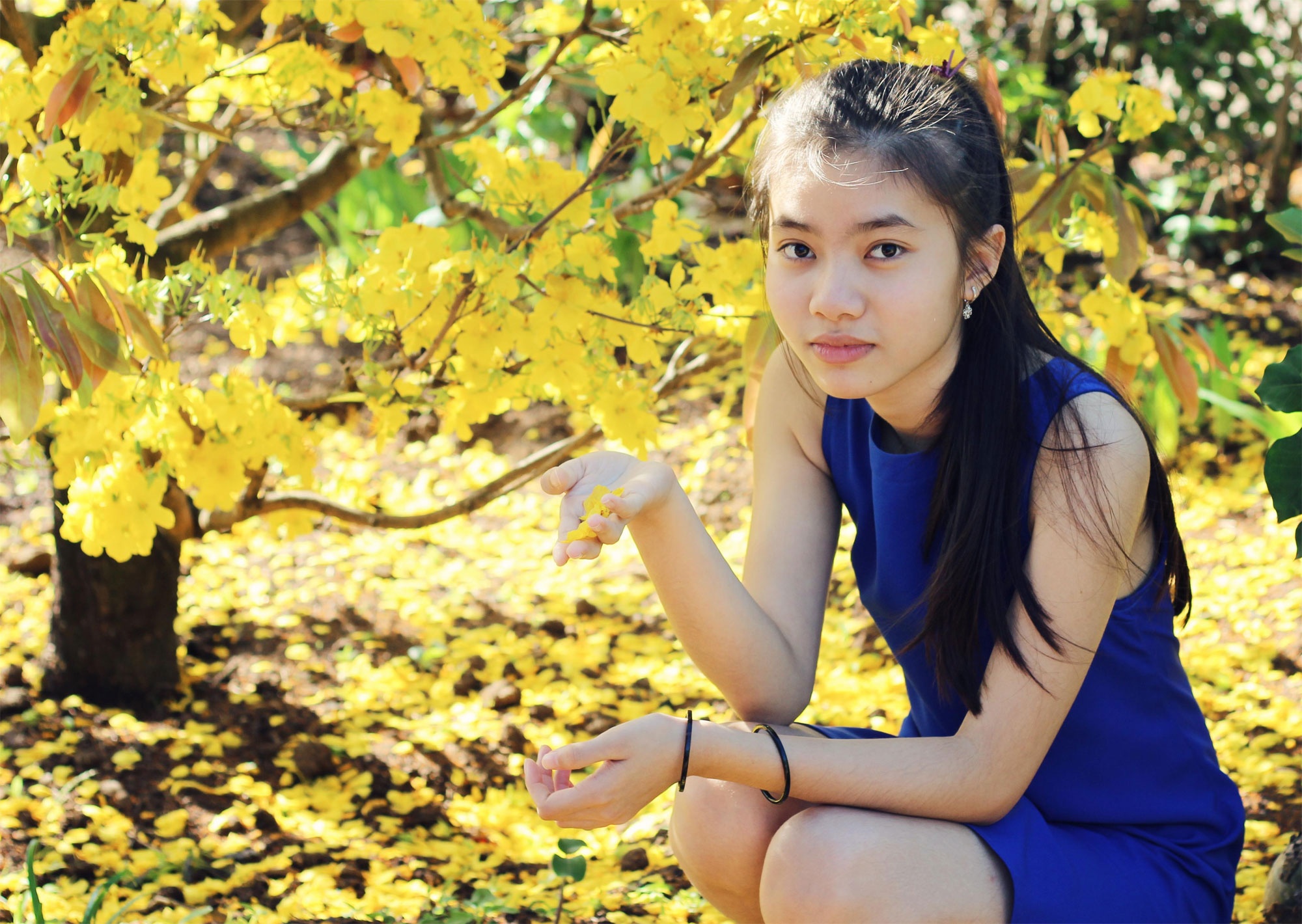 khoanh khac dang nho cua con gai dip tet anh 2