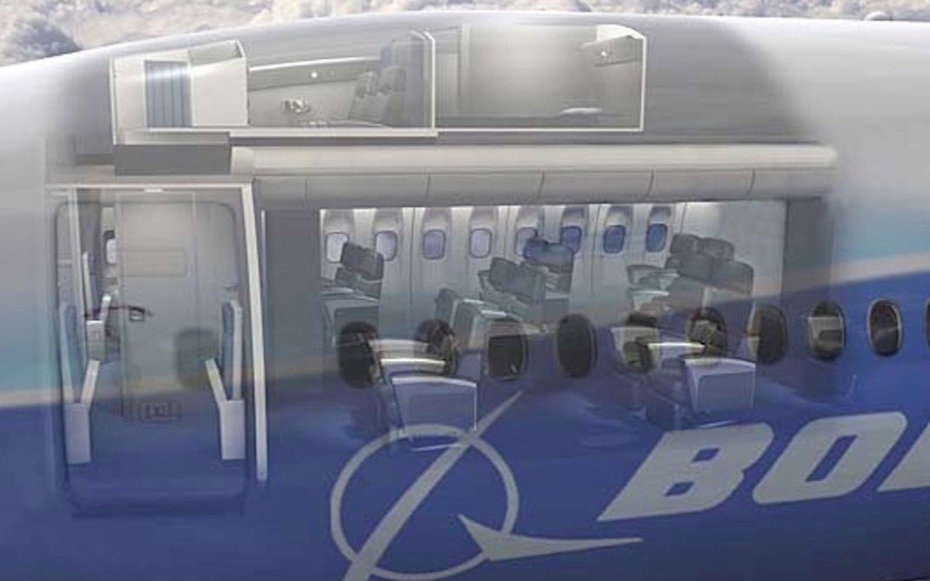 Căn phòng bí mật trên máy bay ảnh 2 Can phong bi mat tren may bay anh 2