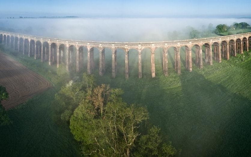 Anh xu so suong mu nhin tu tren cao hinh anh