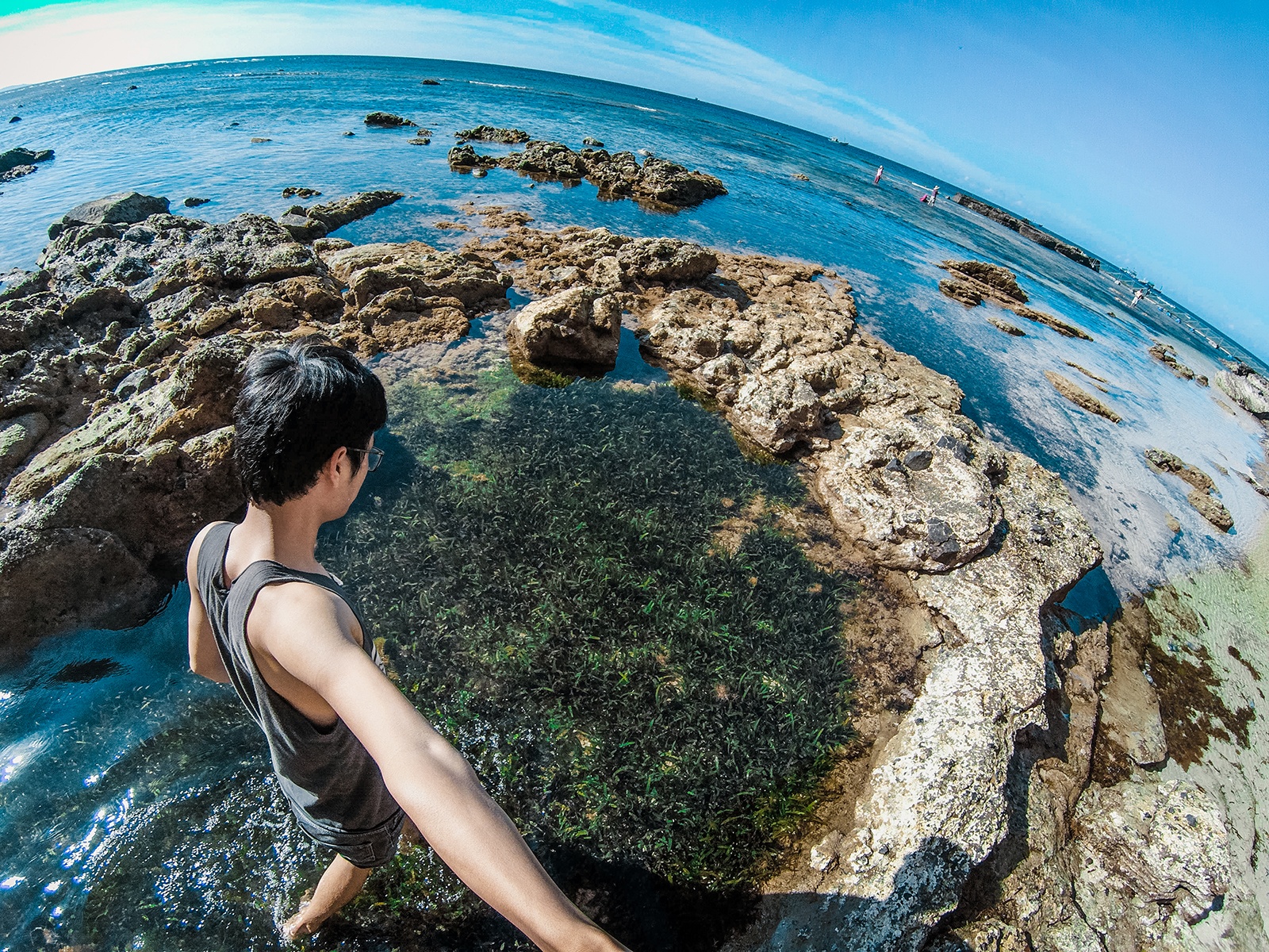 #Justgo: ‘Nham mat thay mua he’ tai thien duong du lich dao Ly Son hinh anh