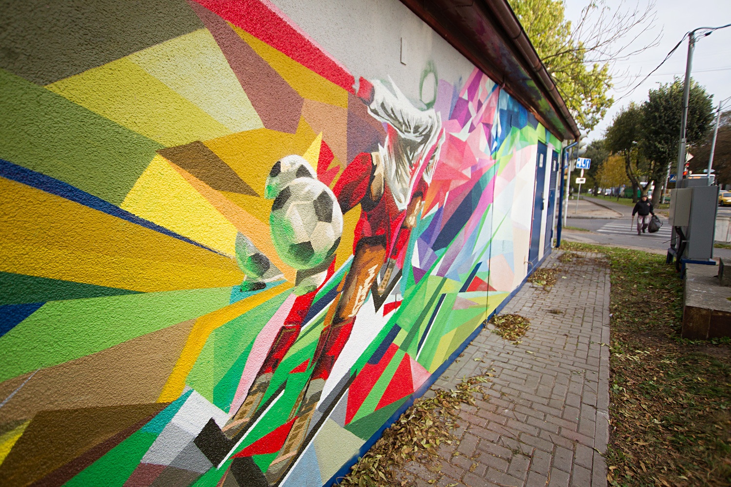 Graffiti chủ đề bóng đá ảnh 5 Graffiti chu de bong da anh 5