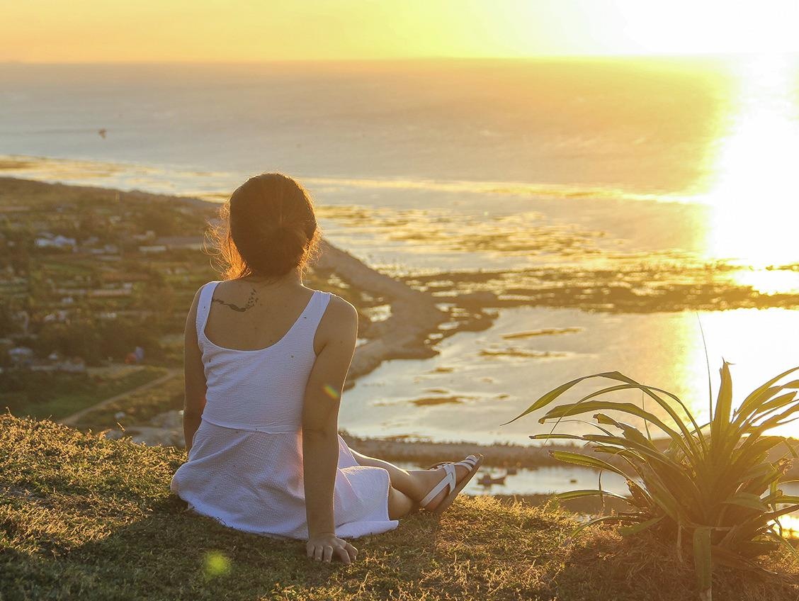 Binh minh, hoang hon tuyet dep tren dao Ly Son hinh anh