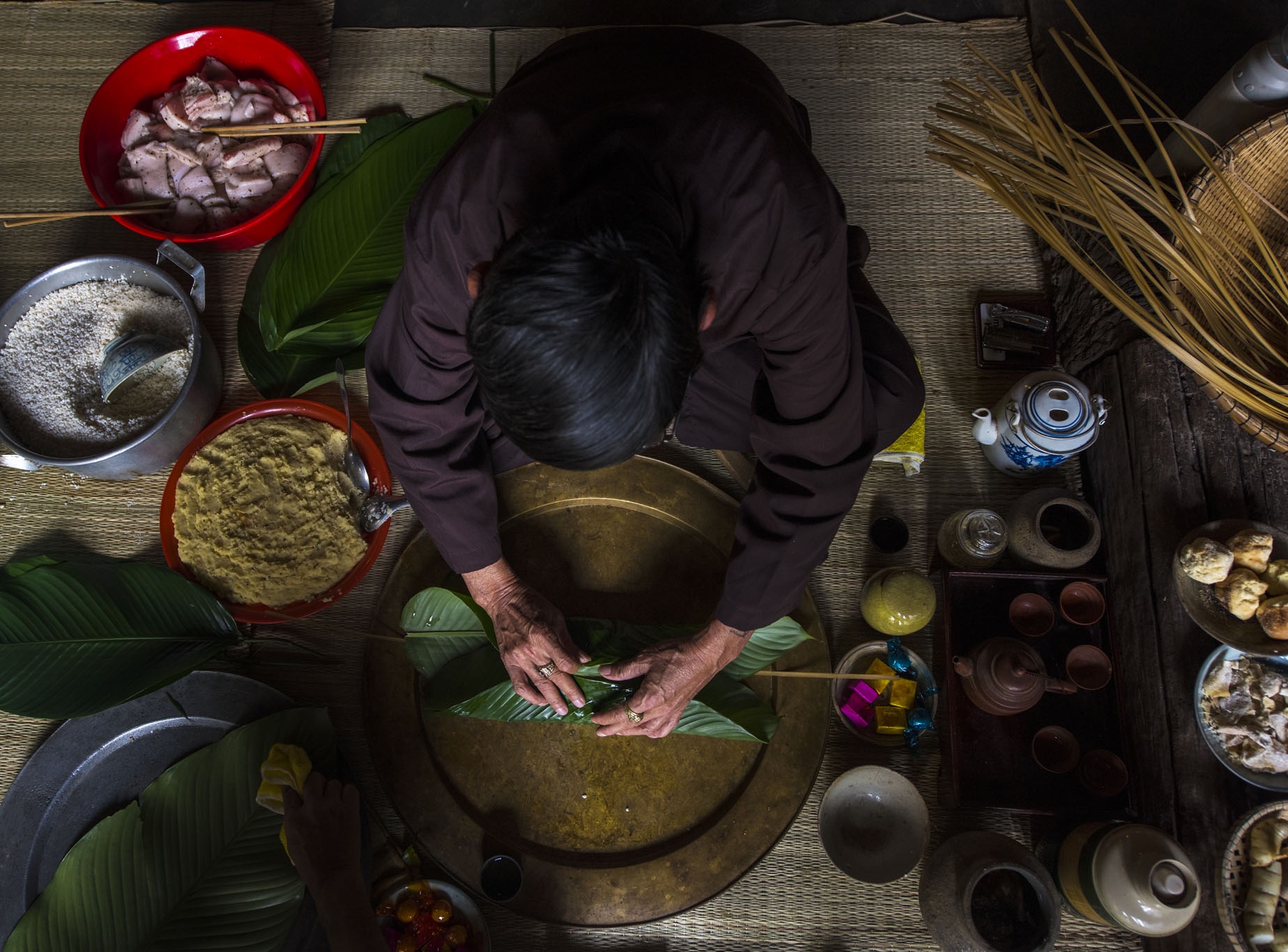 goi banh chung anh 5