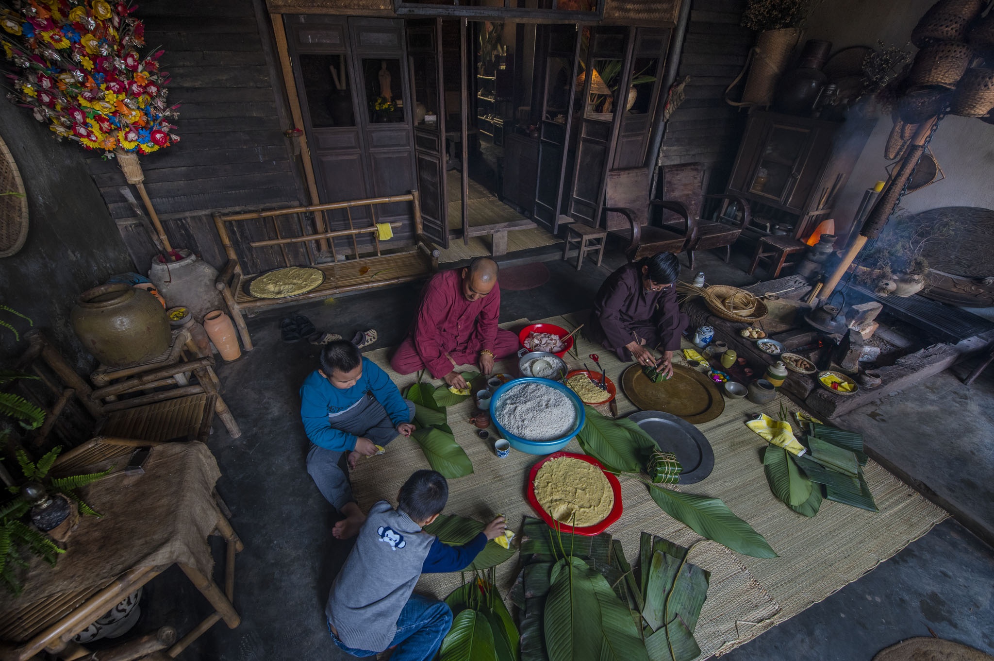 goi banh chung anh 7