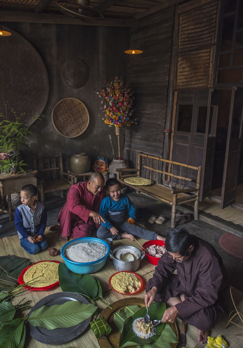 goi banh chung anh 13