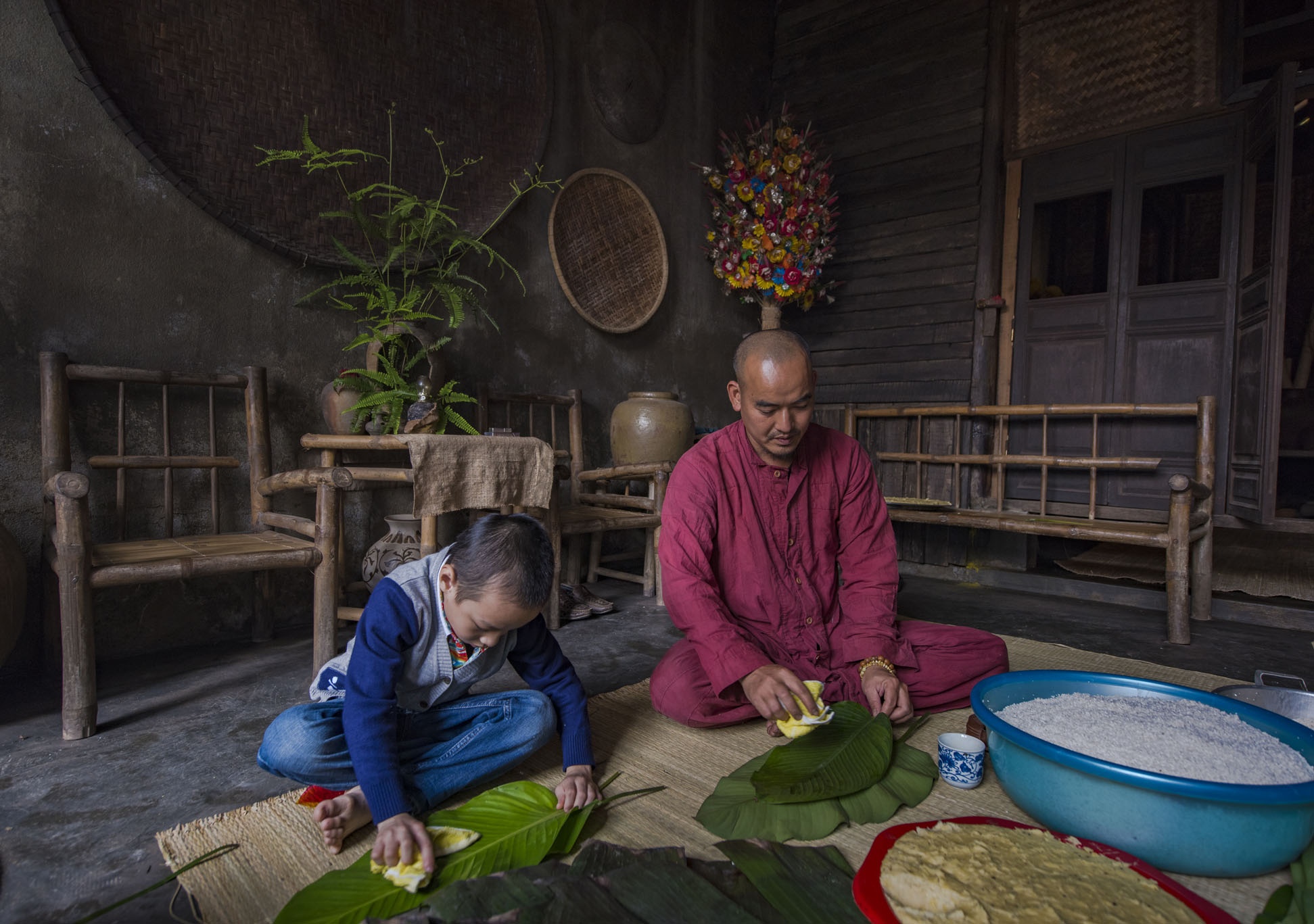 goi banh chung anh 14
