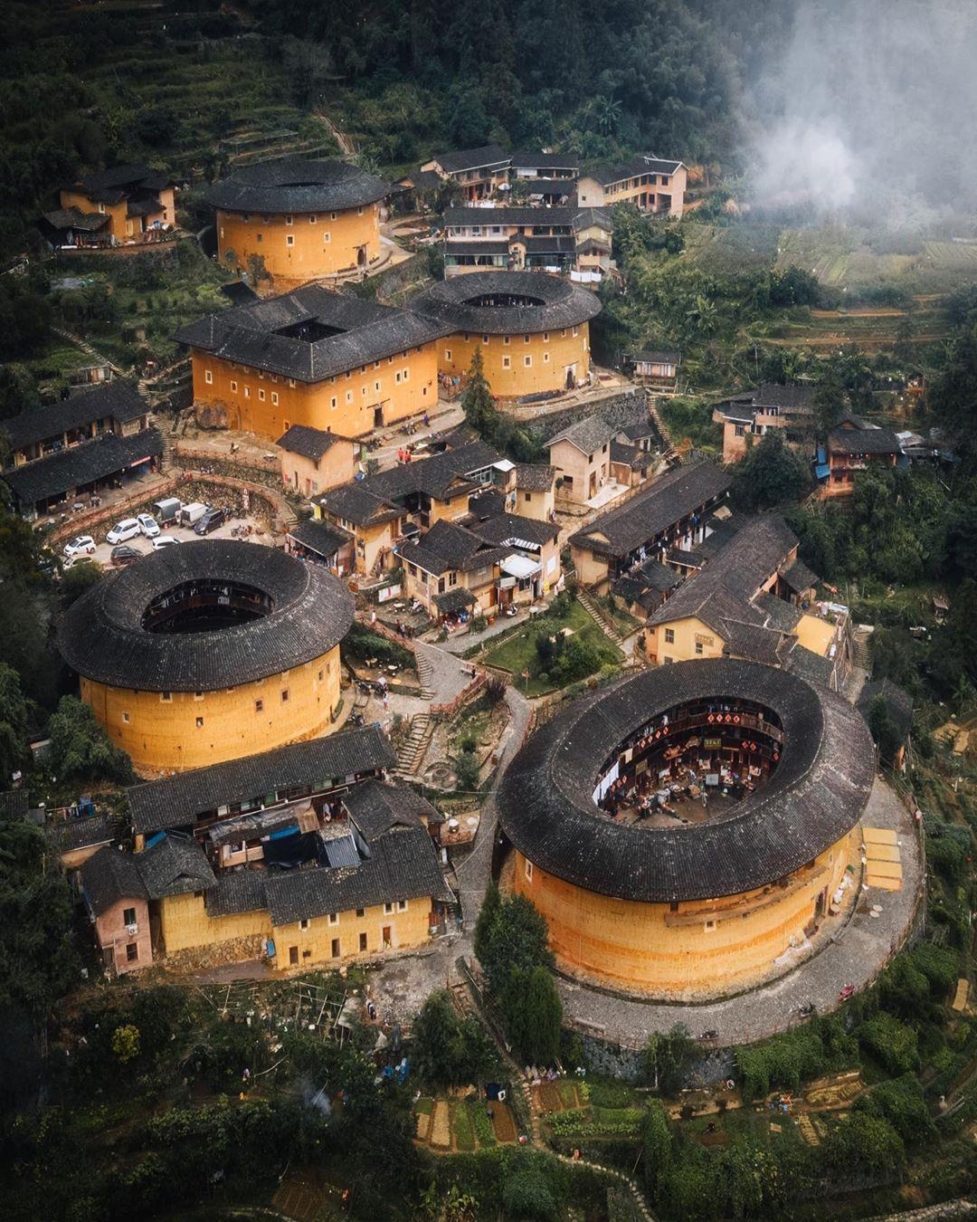 kien truc la lung o Trung Quoc anh 1