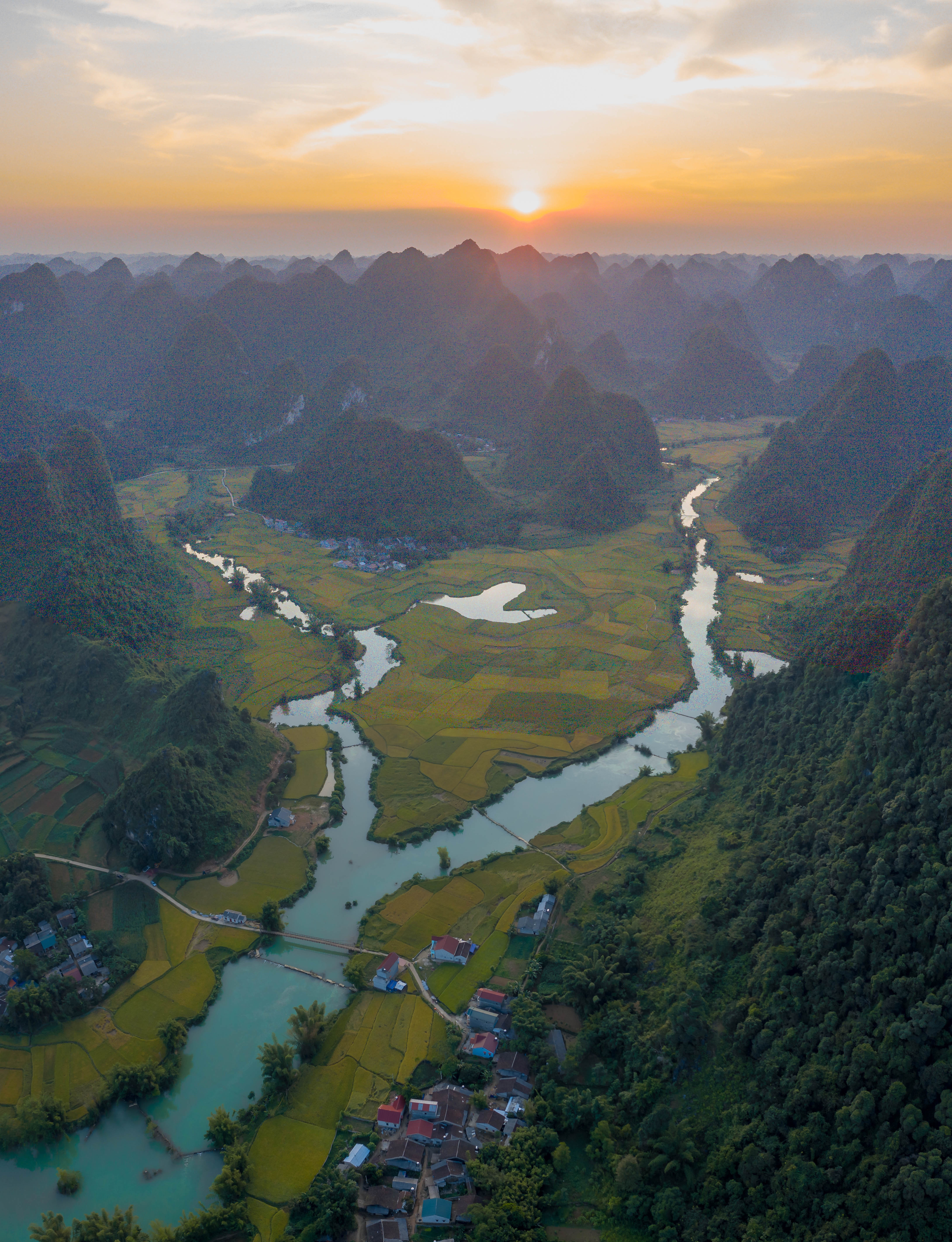 thac Ban Gioc mua lua chin anh 11