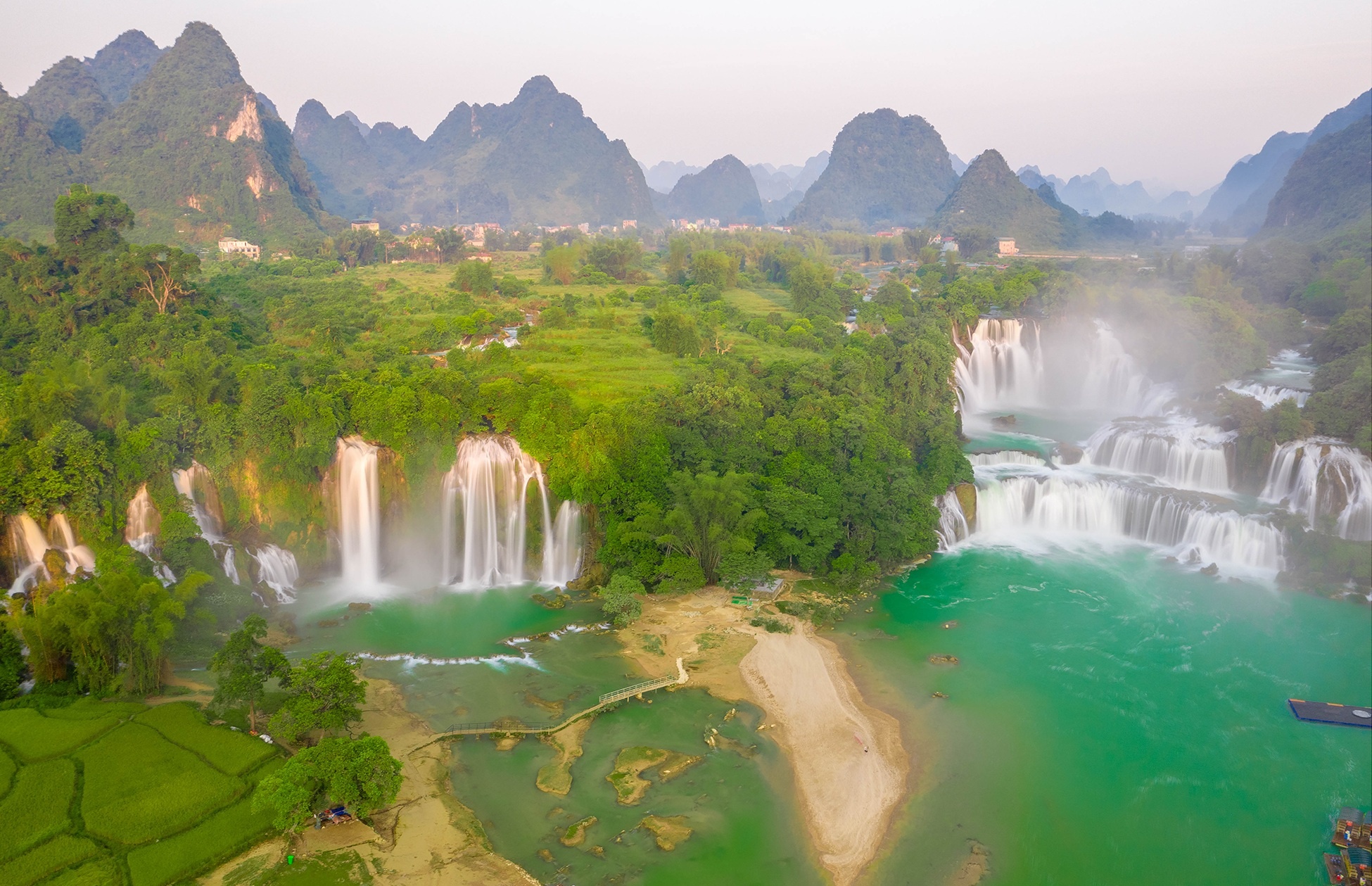 thac Ban Gioc mua lua chin anh 4