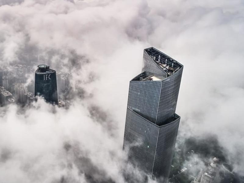 Qua nua top 10 toa nha cao nhat the gioi la o Trung Quoc hinh anh