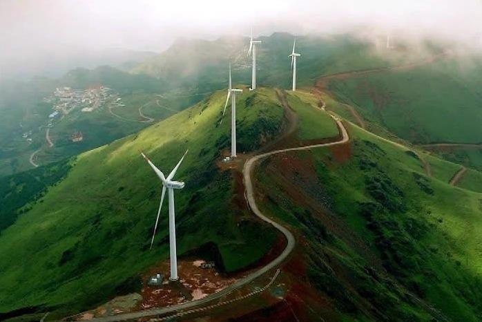 Tuabin gio lon nhat the gioi o Trung Quoc hinh anh