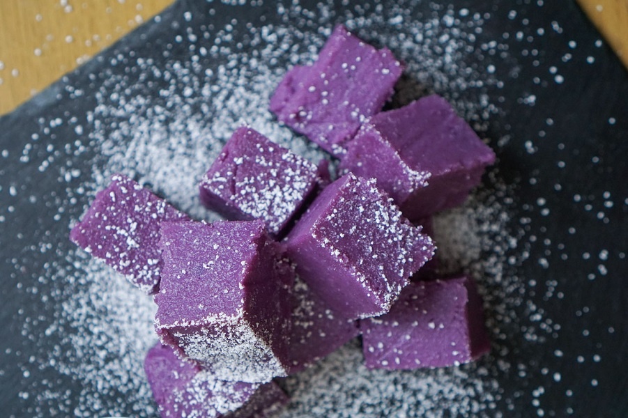 Khoai lang tim nghien dac san Philippines co gi dac biet? hinh anh