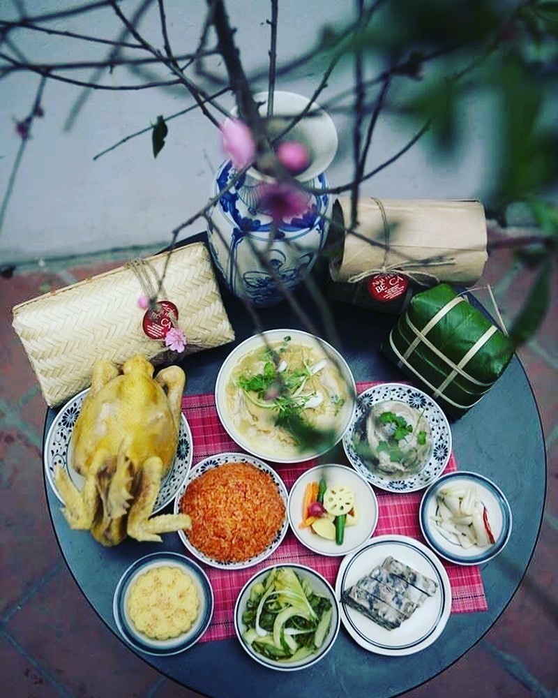 mâm cơm tất niên ảnh 5 mam com tat nien anh 5