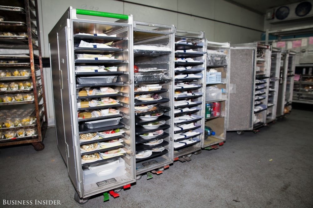 nhà bếp của hãng hàng không Mỹ ảnh 17 nha bep cua hang hang khong My anh 17