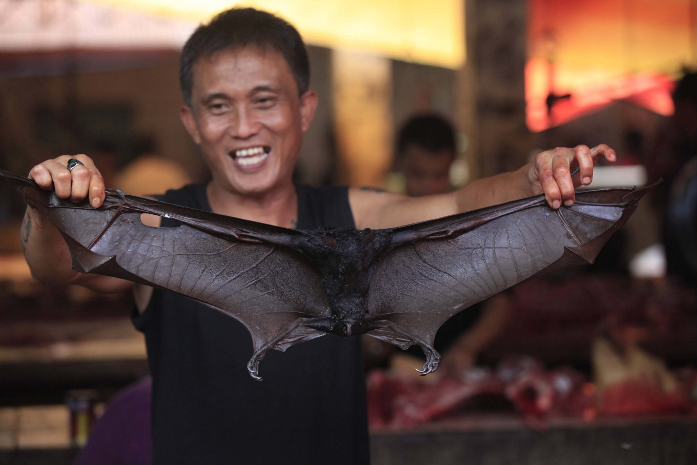 nhà hàng Indonesia ngừng bán món dơi hầm ảnh 1 nha hang Indonesia ngung ban mon doi ham anh 1