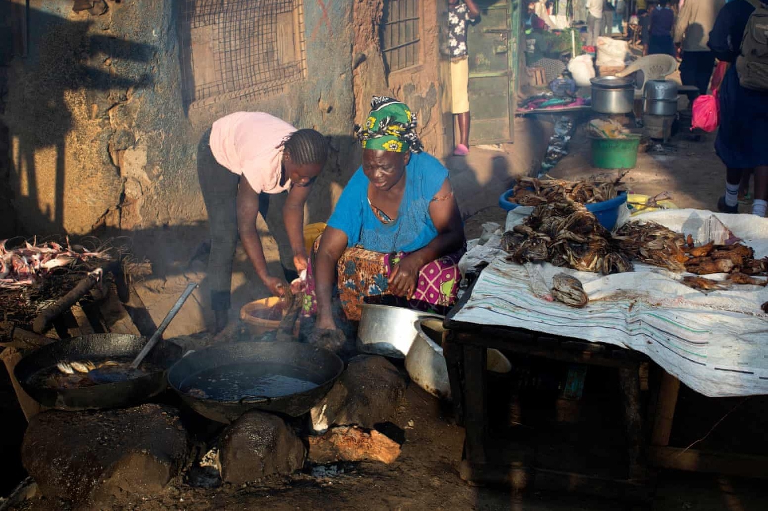 An uong o khu o chuot lon nhat chau Phi hinh anh