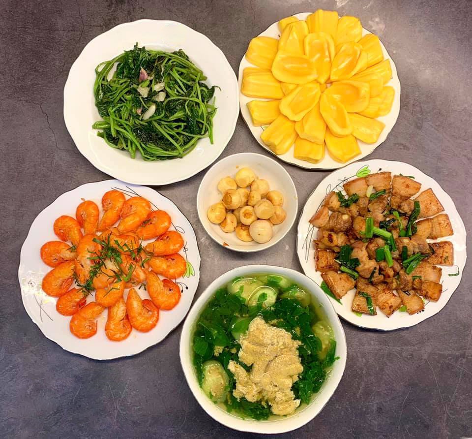 thực đơn bữa cơm gia đình ảnh 1 thuc don bua com gia dinh anh 1