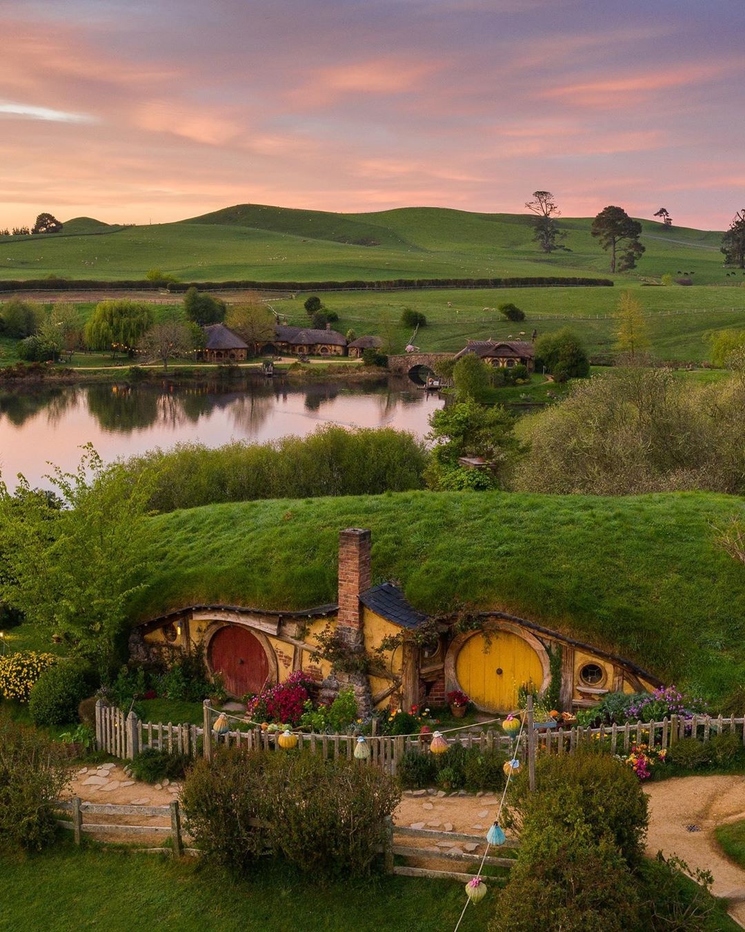 ngôi làng Hobbit New Zealand ảnh 3 ngoi lang Hobbit New Zealand anh 3