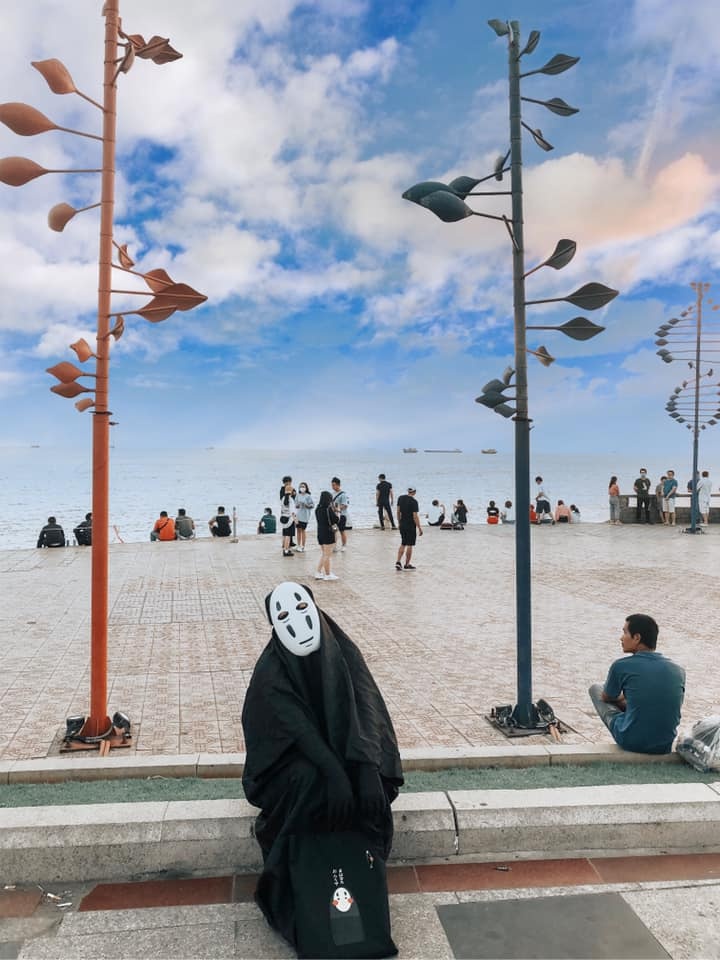 hóa thân Vô Diện đi du lịch ảnh 1 hoa than Vo Dien di du lich anh 1