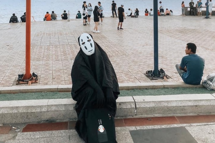 Bo anh 'Vo Dien vi vu Vung Tau dip le' hut dan mang hinh anh