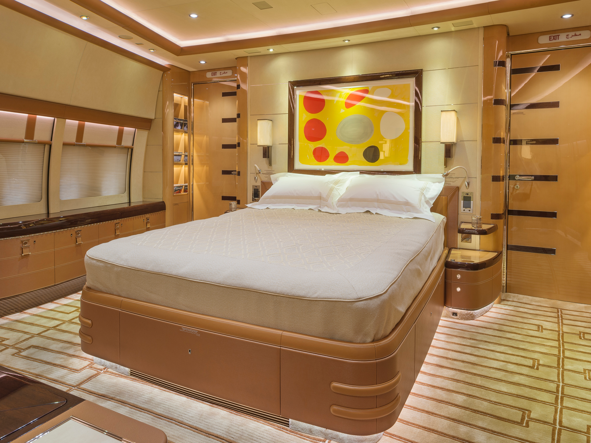 Máy bay riêng lớn nhất thế giới ảnh 5 May bay rieng lon nhat the gioi anh 5