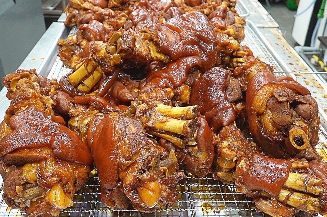 Mon chan gio luoc mau nau tru danh Han Quoc hinh anh