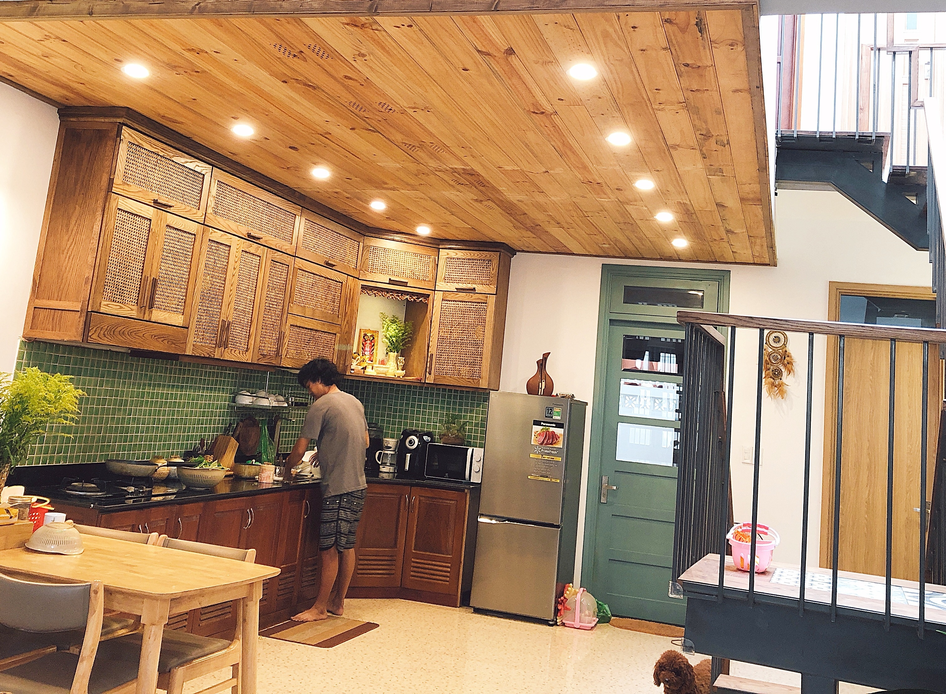 Căn bếp toàn gỗ ảnh 5 Can bep toan go anh 5