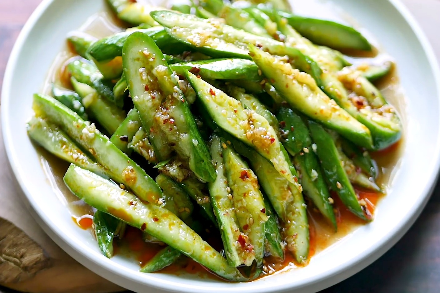 Mon dua chuot muoi de lam, dua com ngay he hinh anh