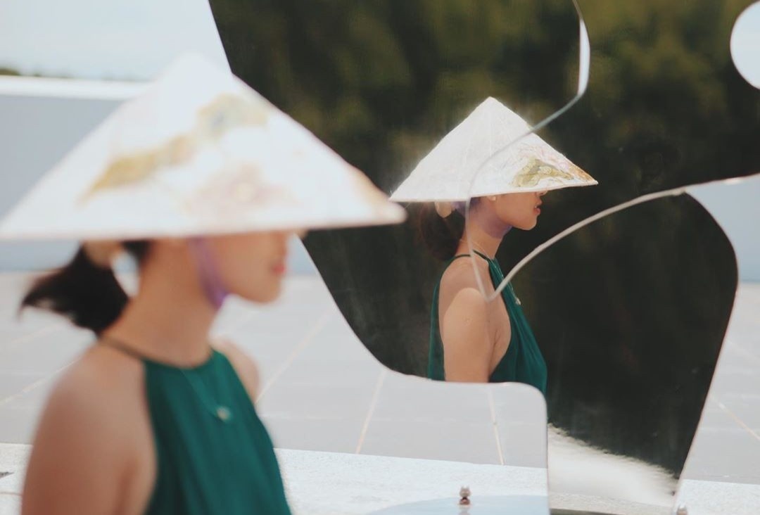 Khong gian nghe thuat giua rung hut gioi tre check-in o Hue hinh anh