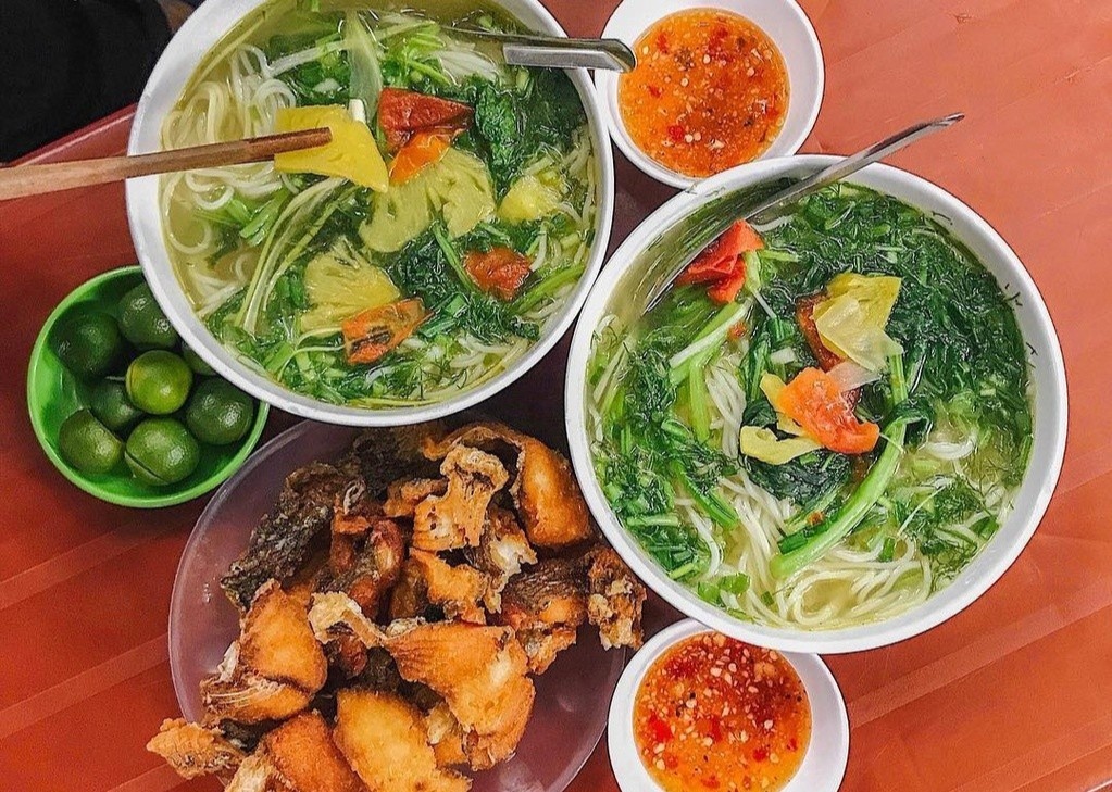 Cac kieu bun ca khac la o Ha Noi hinh anh