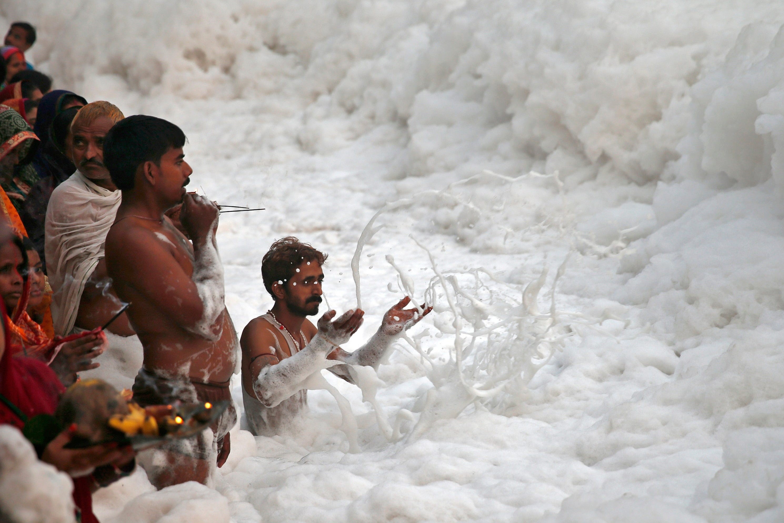 7 dong song thanh o nhiem nhat o An Do hinh anh