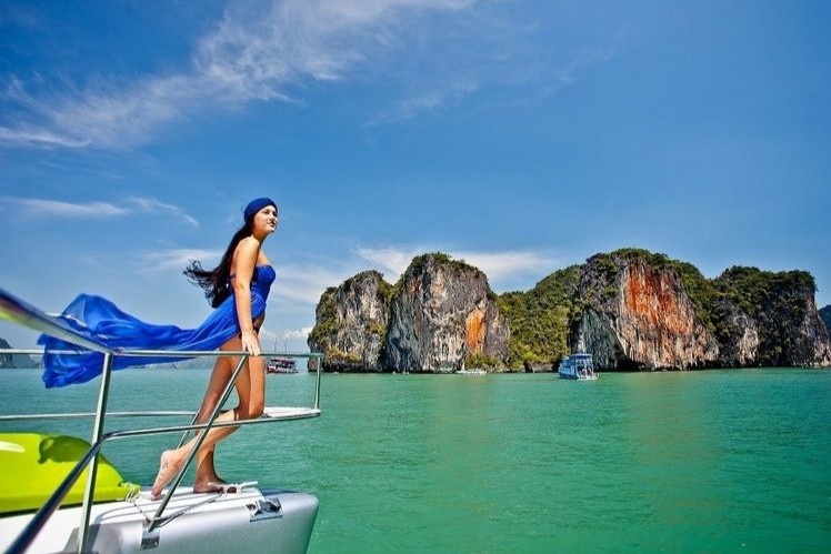 Ve dep cua vinh bien noi tieng Thai Lan hinh anh