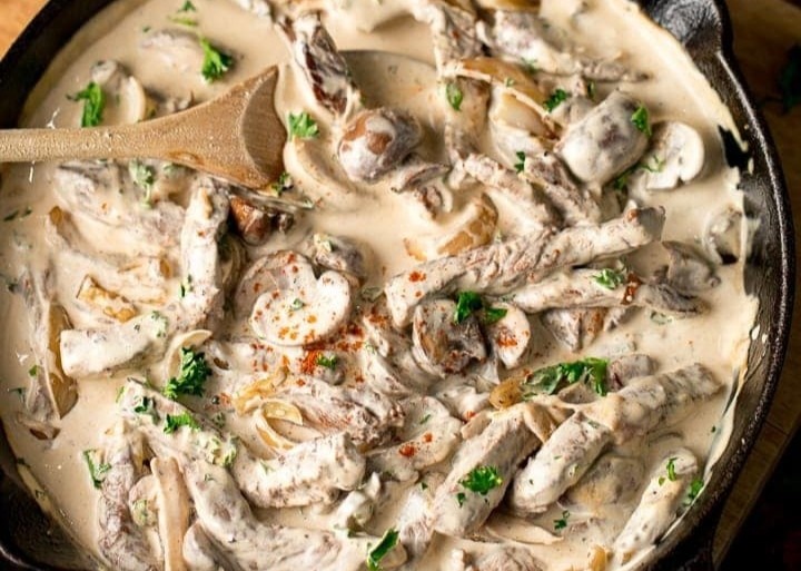 Bo sot kem nam beo ngay doi vi bua an hinh anh