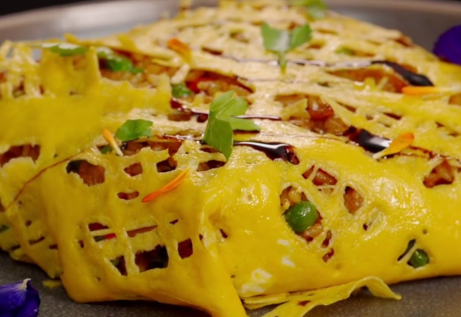 Lam com chien boc trung sang chanh nhu nha hang hinh anh