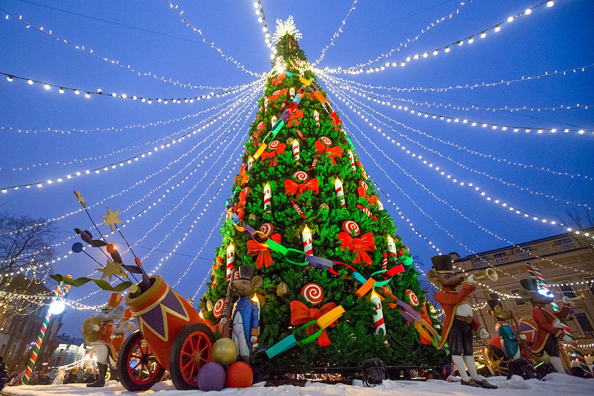 Nước Nga trang hoàng đường phố ảnh 15 Nuoc Nga trang hoang duong pho anh 15