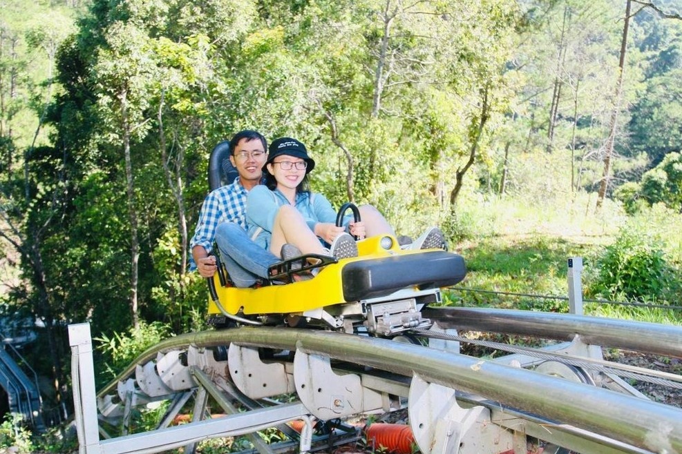 Trai nghiem cam giac manh o Da Lat dip dau nam hinh anh