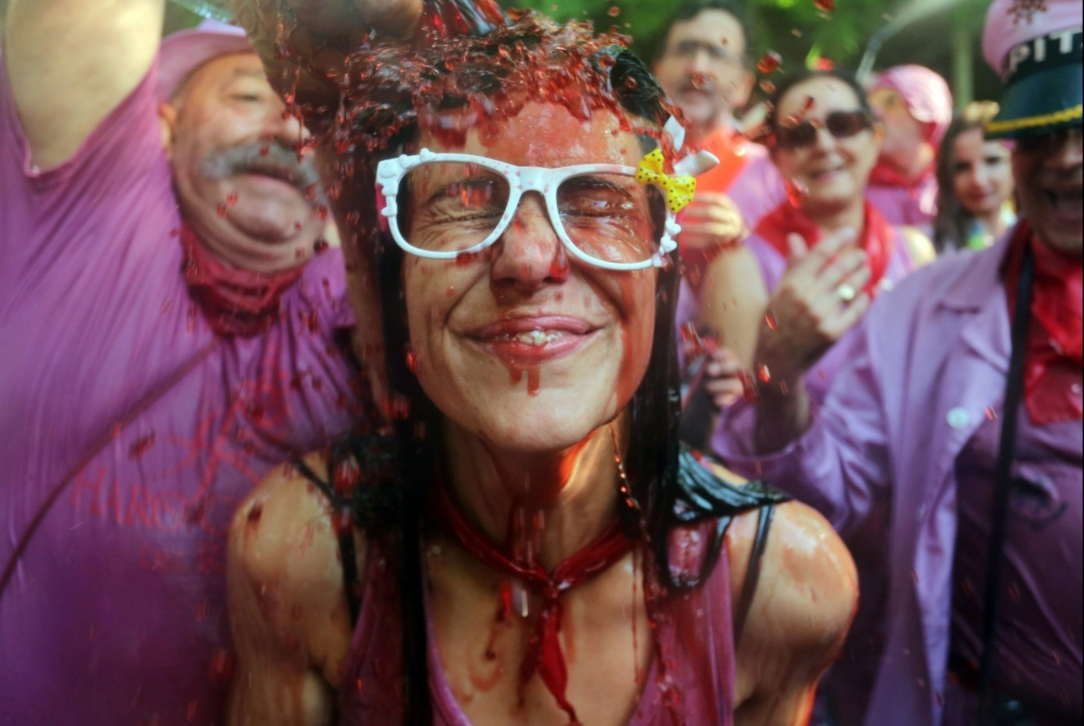 Cuoc chien ruou vang hang nam o Tay Ban Nha hinh anh