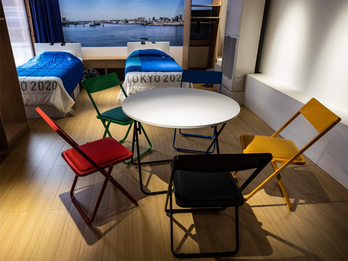 giuong bia cung o Olympic Tokyo anh 8