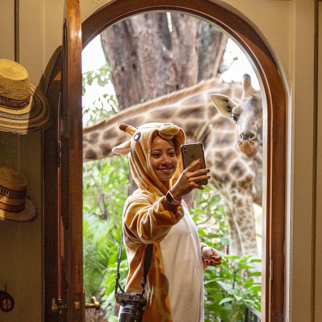 Khách sạn hươu cao cổ ở Kenya ảnh 5 Khach san huou cao co o Kenya anh 5