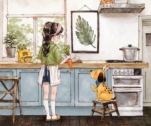 Im lang trong can bep - niem hanh phuc tham sau hinh anh