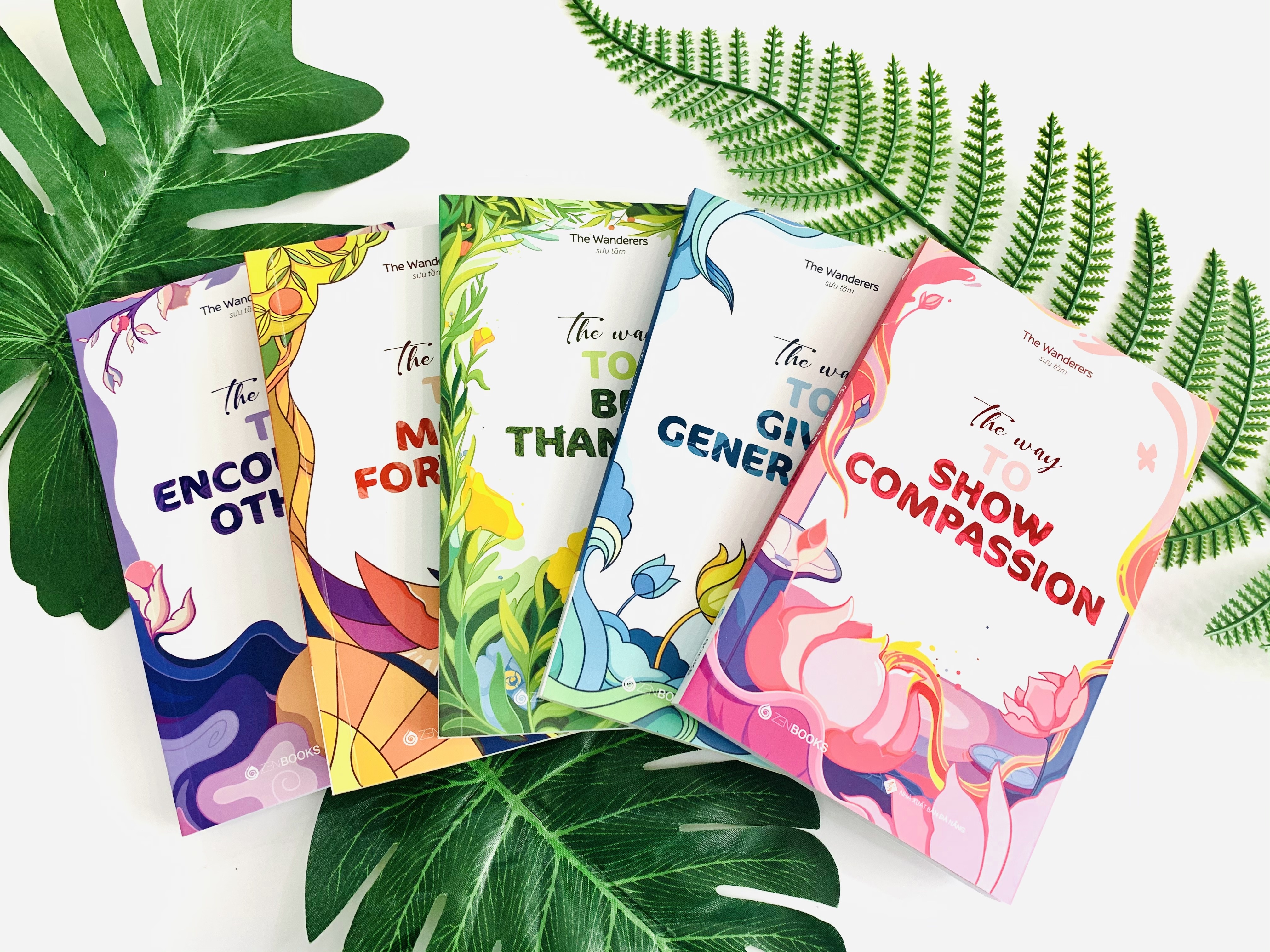 Bo sach song ngu ve gia tri cua hanh phuc hinh anh