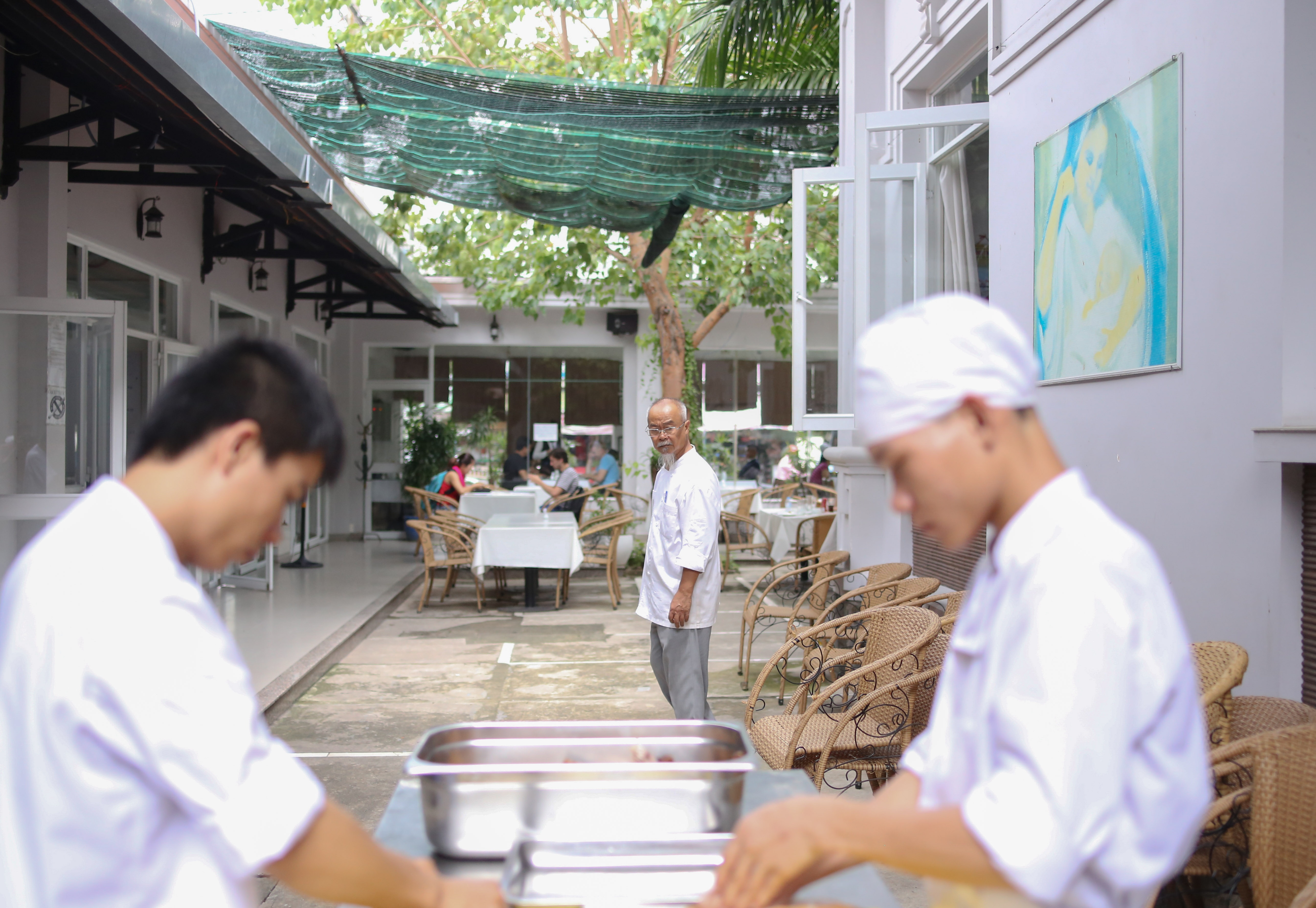 Đầu bếp Việt kiều mở trường miễn phí ảnh 1 Dau bep Viet kieu mo truong mien phi anh 1