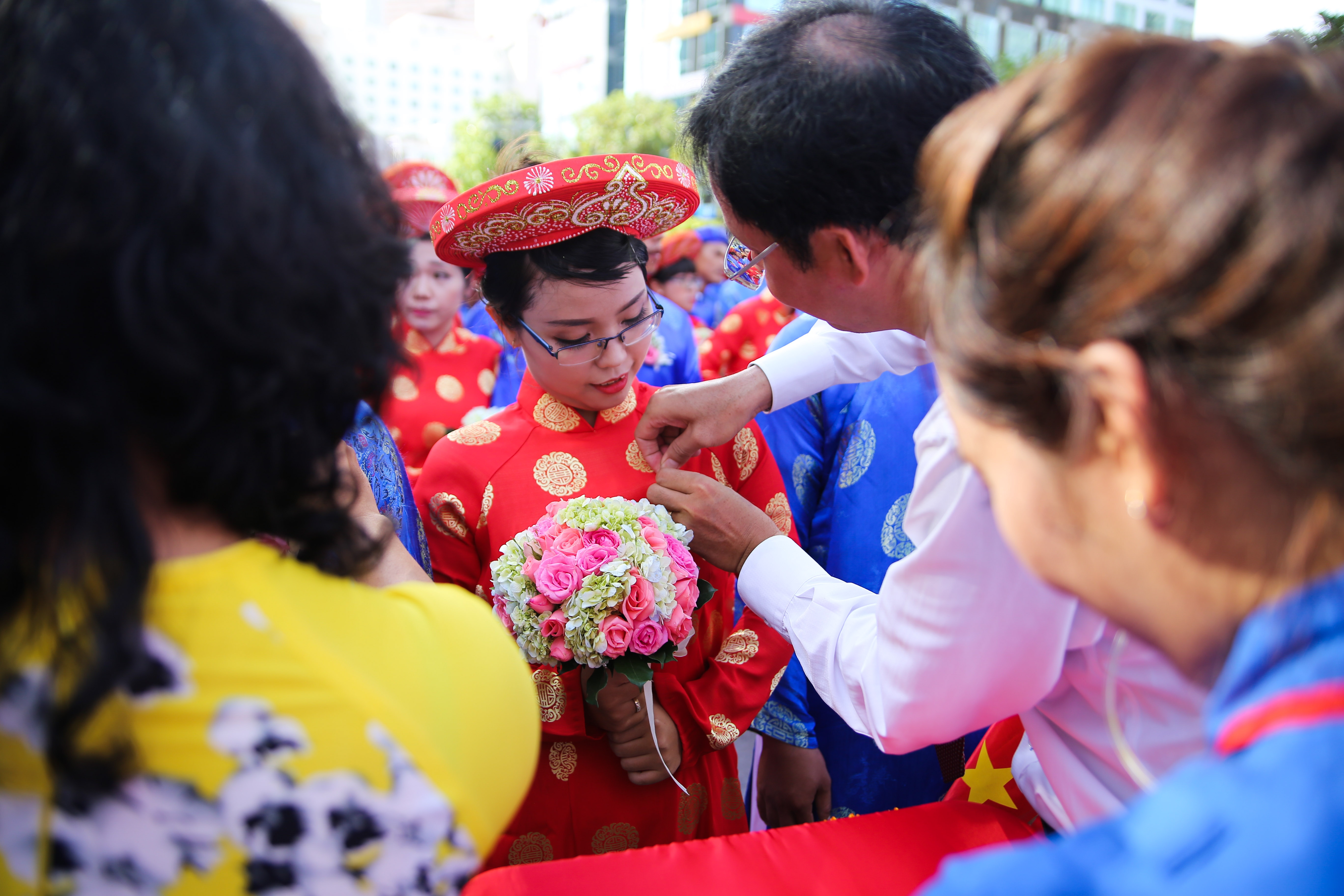 Dam cuoi tap the o Sai Gon anh 9