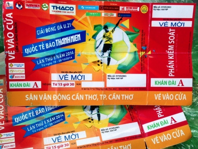Phat hien co so in hang ngan ve gia giai U.21 quoc te hinh anh