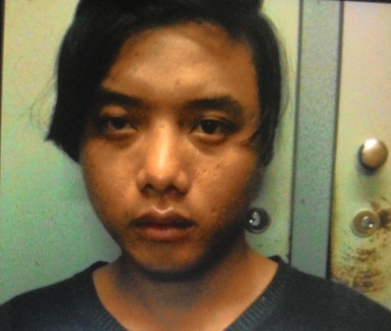 Lê Hoà Ninh tại cơ quan Công an.