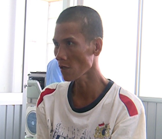 Nghi phạm trộm tài sản của du khách nước ngoài.