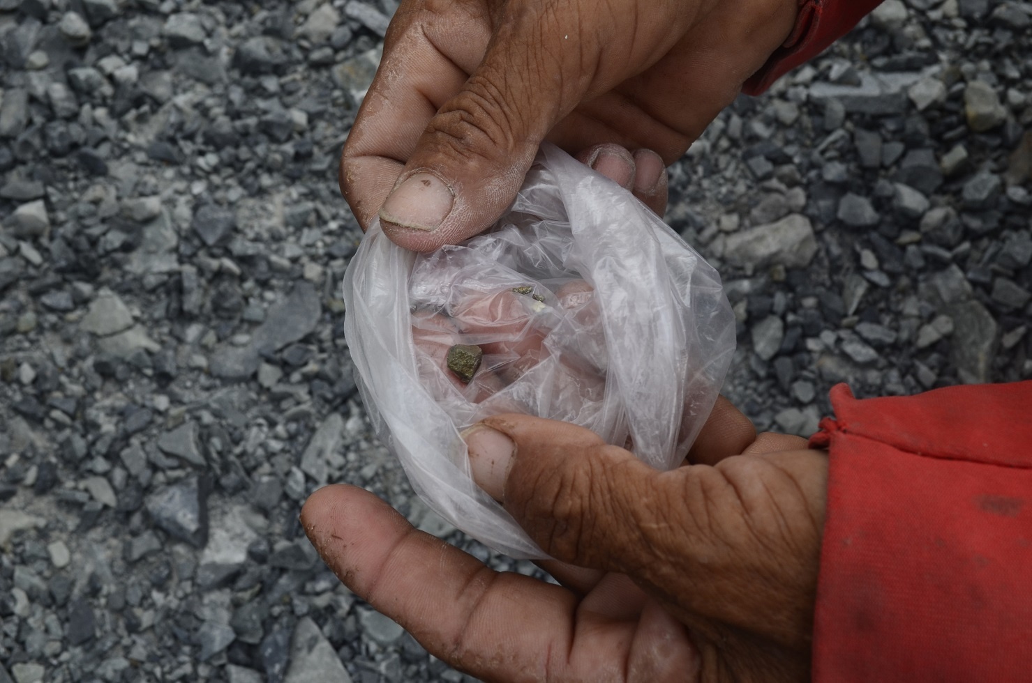 Hi vọng của những người dân cầu may, khi nhặt được