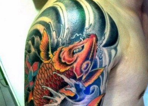 Cai nhau hinh xam ca chep mat quy, bi dam thung tim hinh anh