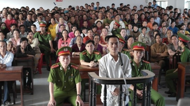 Bị cáo Phương tại phiên xét xử.